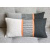 The Stripe Turmeric Charcoal Grey Mix with Charcoal Light Grey